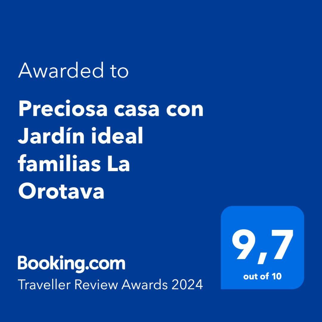 Orotava Garden House Perfect For Families Villa La Orotava Eksteriør bilde